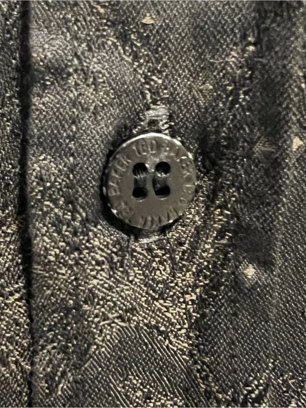 Ted Baker Men’s Black Button-Up Shirt with Cuff Links - Picture 6 of 8